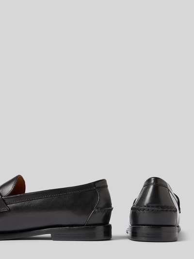 Polo Ralph Lauren Penny Loafer aus Leder mit Schaftbrücke Modell 'ALSTON' Black 2