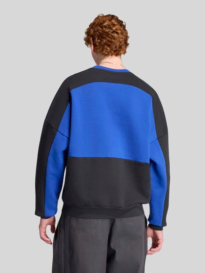 adidas Originals Relaxed Fit Sweatshirt aus Baumwoll-Mix  Royal 4