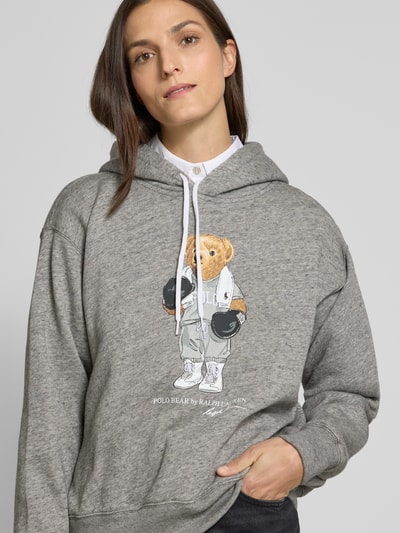 Polo Ralph Lauren Hoodie met capuchon Middengrijs - 3
