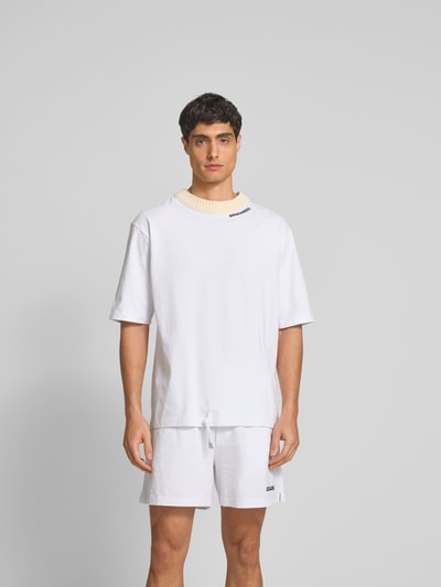 Dsquared2 Loose Fit T-Shirt mit Tunnelzug Weiss 4