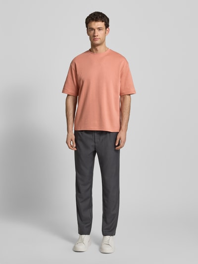 Selected Homme Oversized Shirt aus Baumwoll-Mix Modell 'LOOSEOSCAR' Altrosa 1