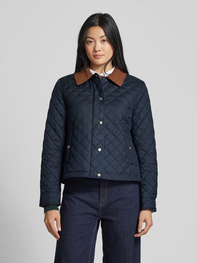 Lauren Ralph Lauren Steppjacke mit Druckknopfleiste Marine 4