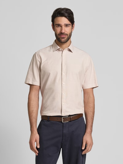 Jake*s Casual Fit Business-Hemd mit 1/2-Arm Sand 4