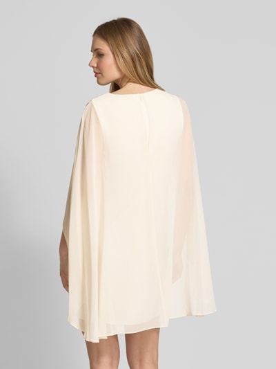 Lauren Ralph Lauren Cocktailkleid mit Volants Modell 'Lavati' Ecru 5