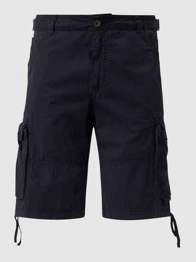 Aeronautica Militare Cargoshorts aus Baumwolle  Marineblau 2
