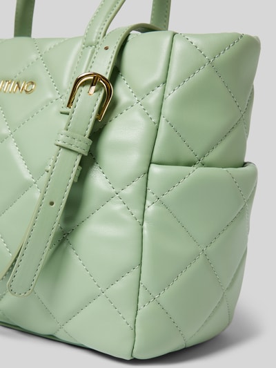 VALENTINO BAGS Handtasche mit Steppnähten Modell 'OCARINA' Hellgruen 2