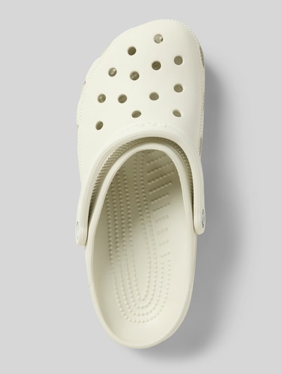 Crocs Hausschuhe mit Label-Detail Ecru 3