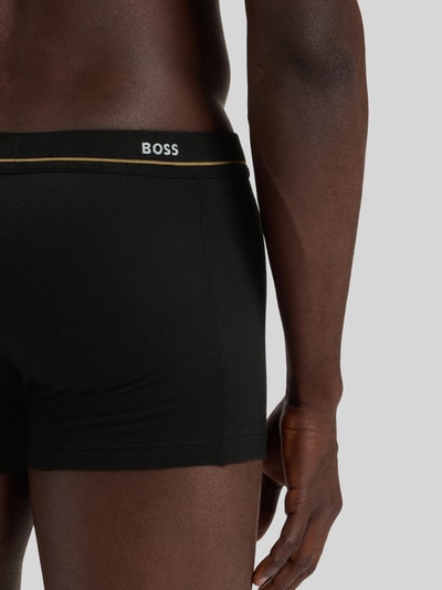 BOSS Regular Fit Boxershorts aus Baumwoll-Mix im 5er-Pack Mittelgrau 6