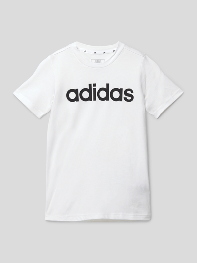 ADIDAS SPORTSWEAR T-shirt met labelprint Wit - 1