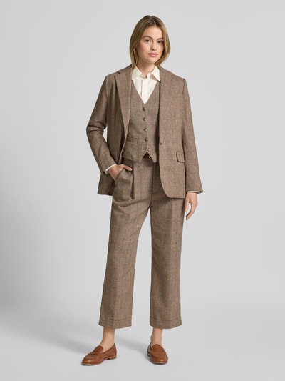 Lauren Ralph Lauren Stoffen broek met achterzakken, model 'FENSKA' Beige - 1