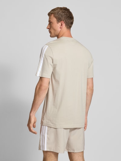 adidas Sportswear T-shirt met labelstitching en ronde hals Offwhite - 5