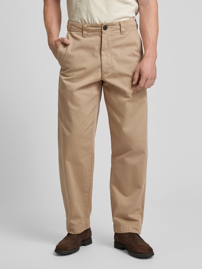 ANNARR Chino mit Paspeltaschen am Gesäß Modell 'STORM' Beige 4