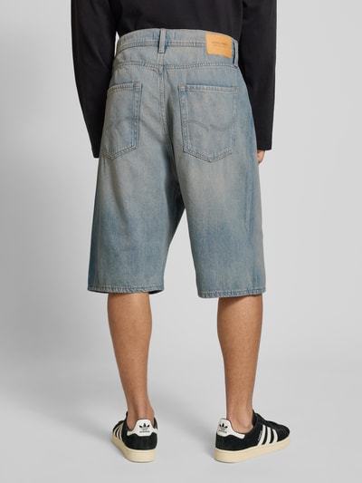 Jack & Jones Extra baggy fit korte jeans in 5-pocketmodel, model 'RON' Lichtblauw - 5