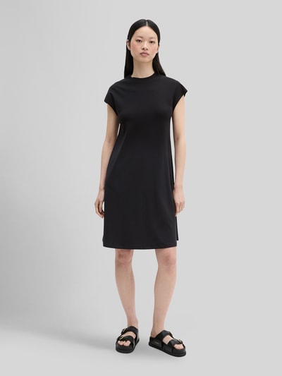 Marc O'Polo Knielanges Freizeitkleid aus Baumwoll-Mix Marine 1