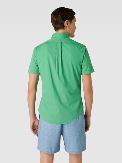 Polo Ralph Lauren Slim fit vrijetijdsoverhemd met halflange mouwen Groen - 5