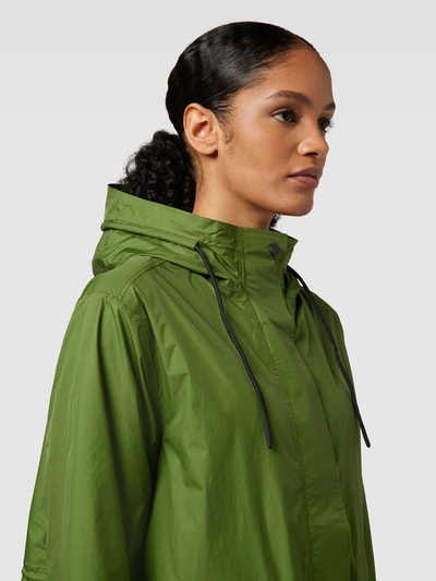 Didriksons Parka in effen design, model 'AMELL' Groen - 3