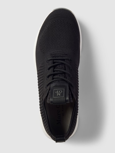 Marc O'Polo Sneakers met structuurmotief, model 'Jasper' Zwart - 3