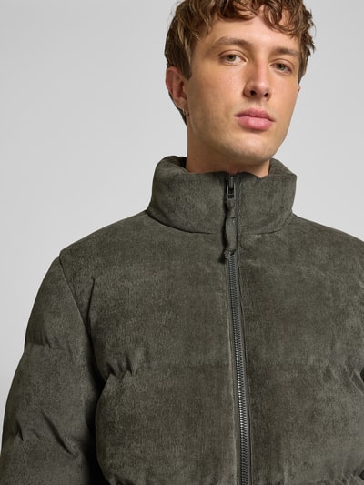 Marc O'Polo Denim Kurtka pikowana o kroju regular fit ze sztruksu  Ciemnobrązowy 3