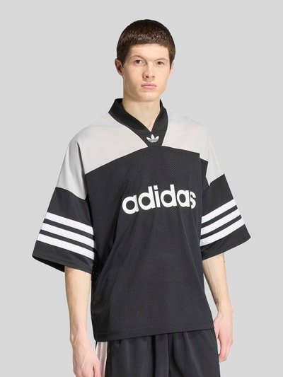 adidas Originals Oversize T-Shirts mit Logo-Print Black 3
