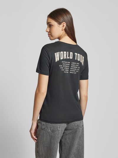 Only T-Shirt mit Motiv-Print Modell 'HENNY' Anthrazit 5