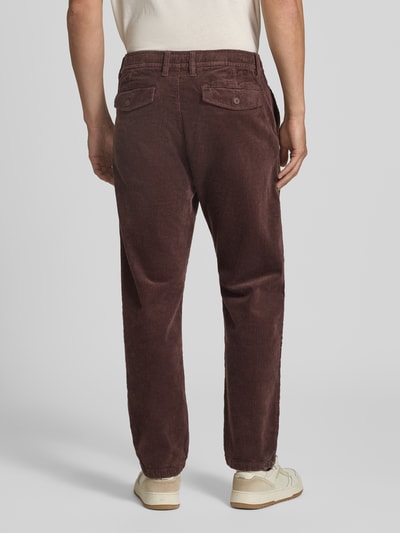 s.Oliver RED LABEL Regular Fit Cordhose mit Tunnelzugbund Schoko 5
