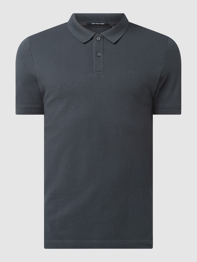 s.Oliver RED LABEL Regular fit poloshirt van katoen Antraciet - 2