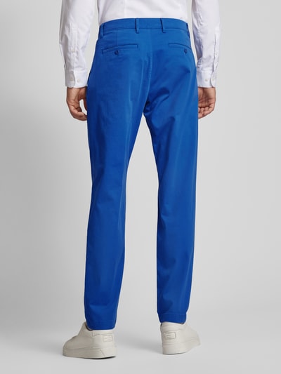 Tommy Hilfiger Slim fit chino met knoop- en ritssluiting, model 'HARLEM' Koningsblauw - 5