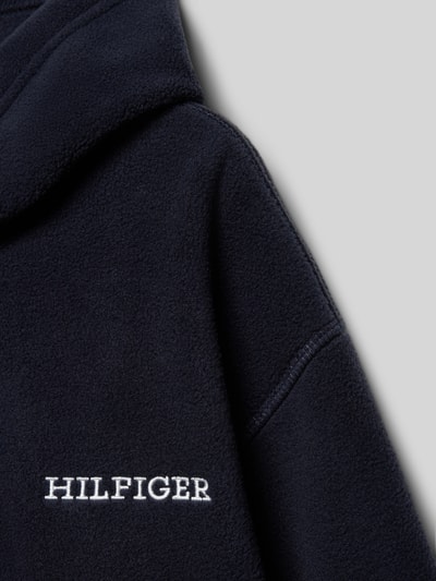 Tommy Hilfiger Teens Hoodie mit Logo-Stitching Modell 'POLAR' Marine 2