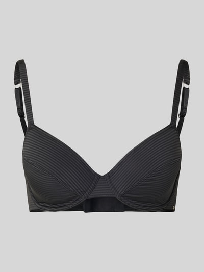 Skiny BH mit Hakenverschluss Modell 'Timeless' Dunkelgrau 1