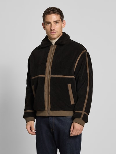 MCNEAL Sweatjacke mit Reißverschluss Schoko 4