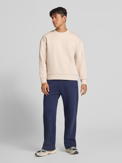 JACK & JONES Regular Fit Sweatshirt mit Baumwoll-Anteil Offwhite 1