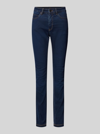 MAC Skinny Fit Jeans mit Kontrastnähten Modell 'DREAM' Marine 2