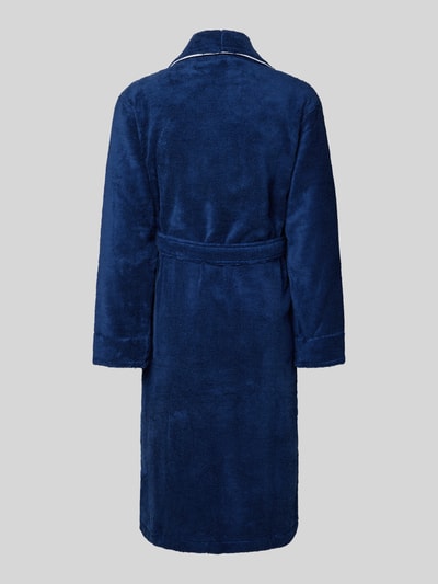 Polo Ralph Lauren Bademantel mit Reverskragen Dunkelblau 3