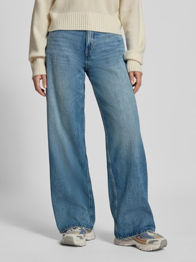 Hugo Blue Baggy Jeans aus reiner Baumwolle Modell 'GAMALA' Jeansblau 4