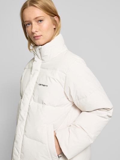 Carhartt Work In Progress Steppjacke mit Stehkragen Modell 'Yanie' Offwhite 3