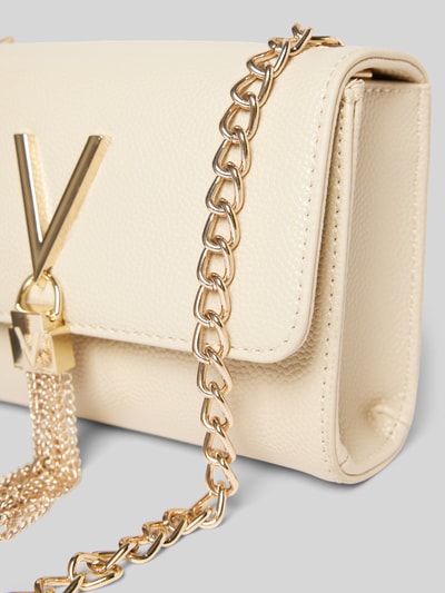 VALENTINO BAGS Handtas met labelapplicatie, model 'DIVINA' Beige - 2