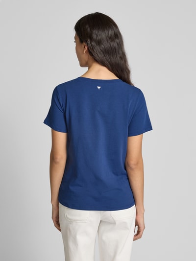 Weekend Max Mara T-shirt met ronde hals, model 'MULTIF' Donkerblauw - 5