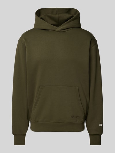 CHAMPION Hoodie mit Kapuze Oliv 1