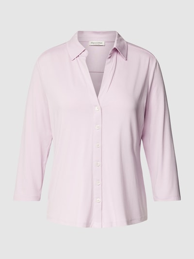 Marc O'Polo Overhemdblouse met knoopsluiting Lila - 2