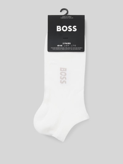 BOSS Voeties van viscosemix model 'CHRIS' Wit - 2
