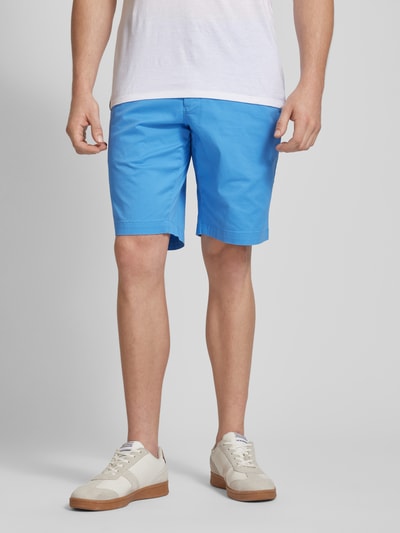 Tommy Hilfiger Straight Leg Chinoshorts mit Gesäßtaschen Modell 'HARLEM' Royal 4