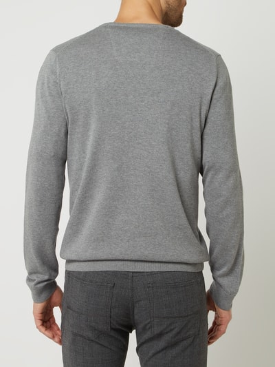 s.Oliver RED LABEL Pullover aus Baumwolle  Silber 5