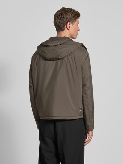 Emporio Armani Jacke mit Zweiwege-Reißverschluss Schlamm 5