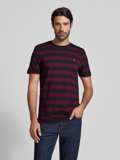 Christian Berg Men T-Shirt mit Rundhalsausschnitt Bordeaux 4