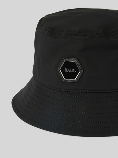 Balr. Bucket Hat mit Label-Badge Modell 'Hex-Series' Black 2