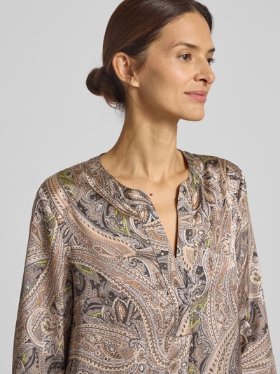 Betty Barclay Blouseshirt met V-hals Lichtgrijs - 3