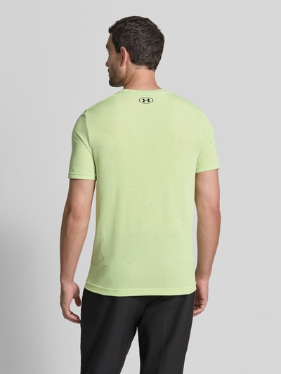 Under Armour Functioneel shirt met logo model 'Vanish Seamless Novelty' Neon groen - 5