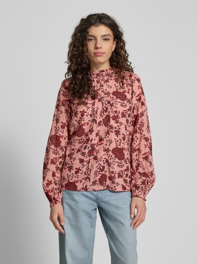 Pepe Jeans Blusenshirt mit kurzer Knopfleiste Modell 'BELLA' Rose 4