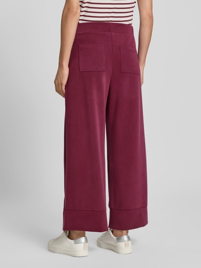 Rich & Royal Sweatbroek met elastische band Bordeaux - 5