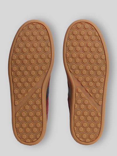 Tommy Hilfiger Sneaker aus echtem Leder mit Logo-Schriftzug Bordeaux 3
